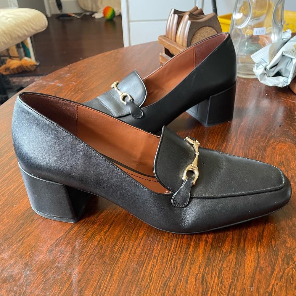 Coach Nea Pump Designer Leather Heel - Picture 4 of 10